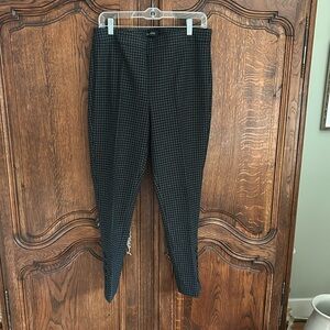 Talbots Chatham Ankle Pants Houndstooth 10p NWOT